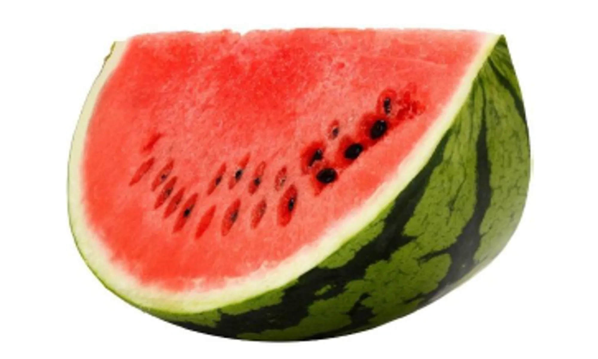 En skive vannmelon