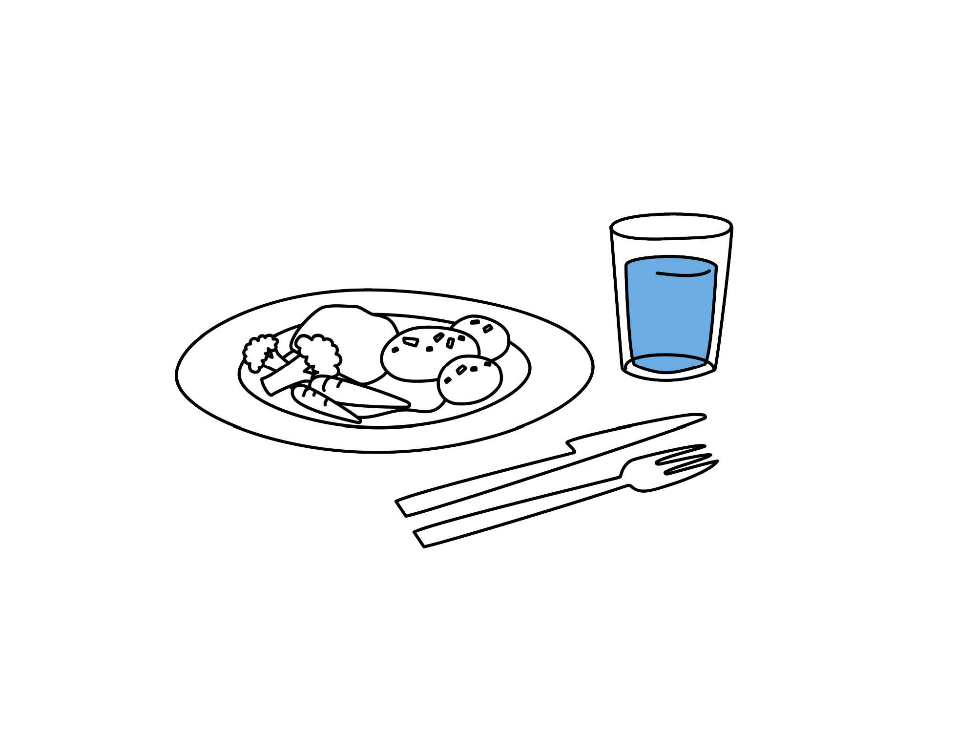 Illustrasjon som viser at du skal ha en oppdatert medisinliste klar i tiden før operasjon.