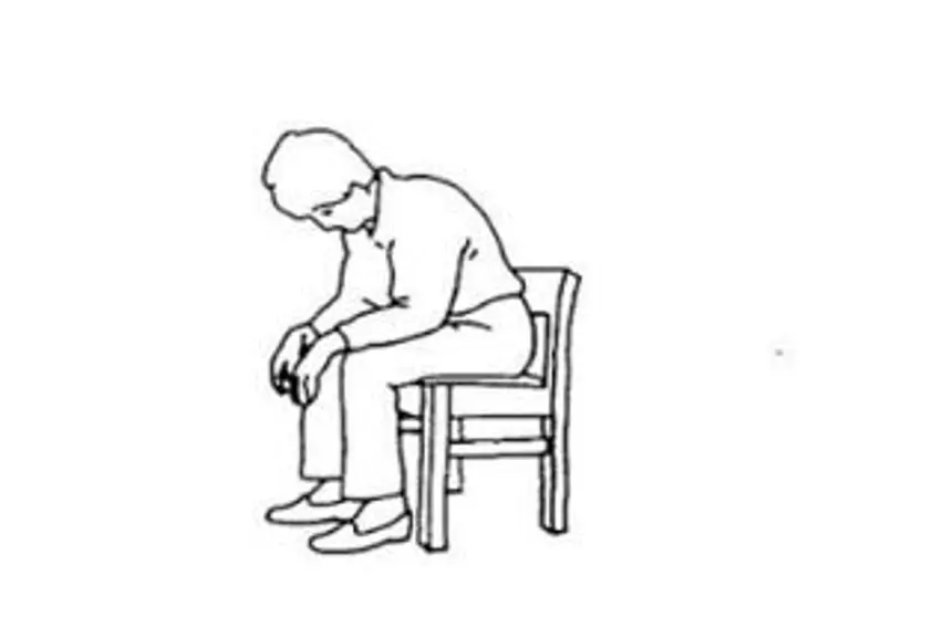 Illustrasjon på eksempler på gode hvilestillinger