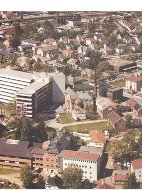 Bilde av sykehuset i 1986