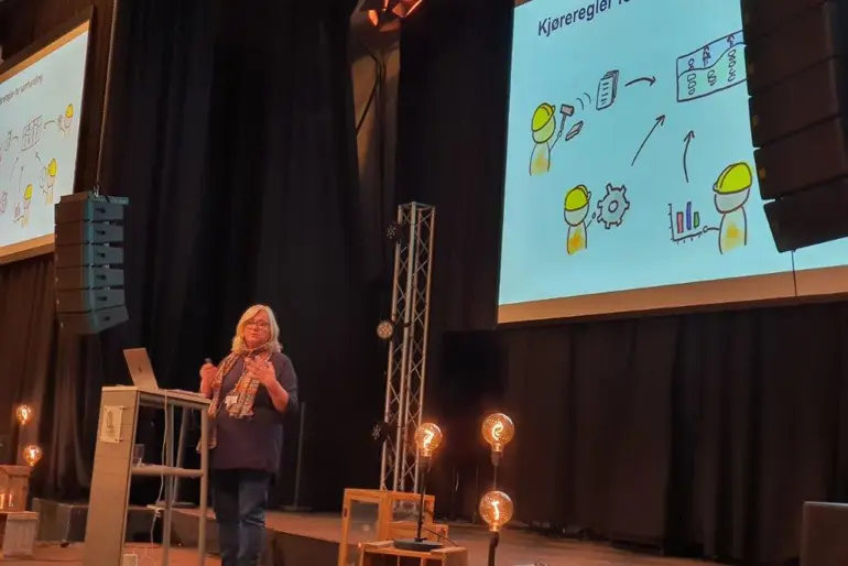 Kari Marthinsen holder foredrag
