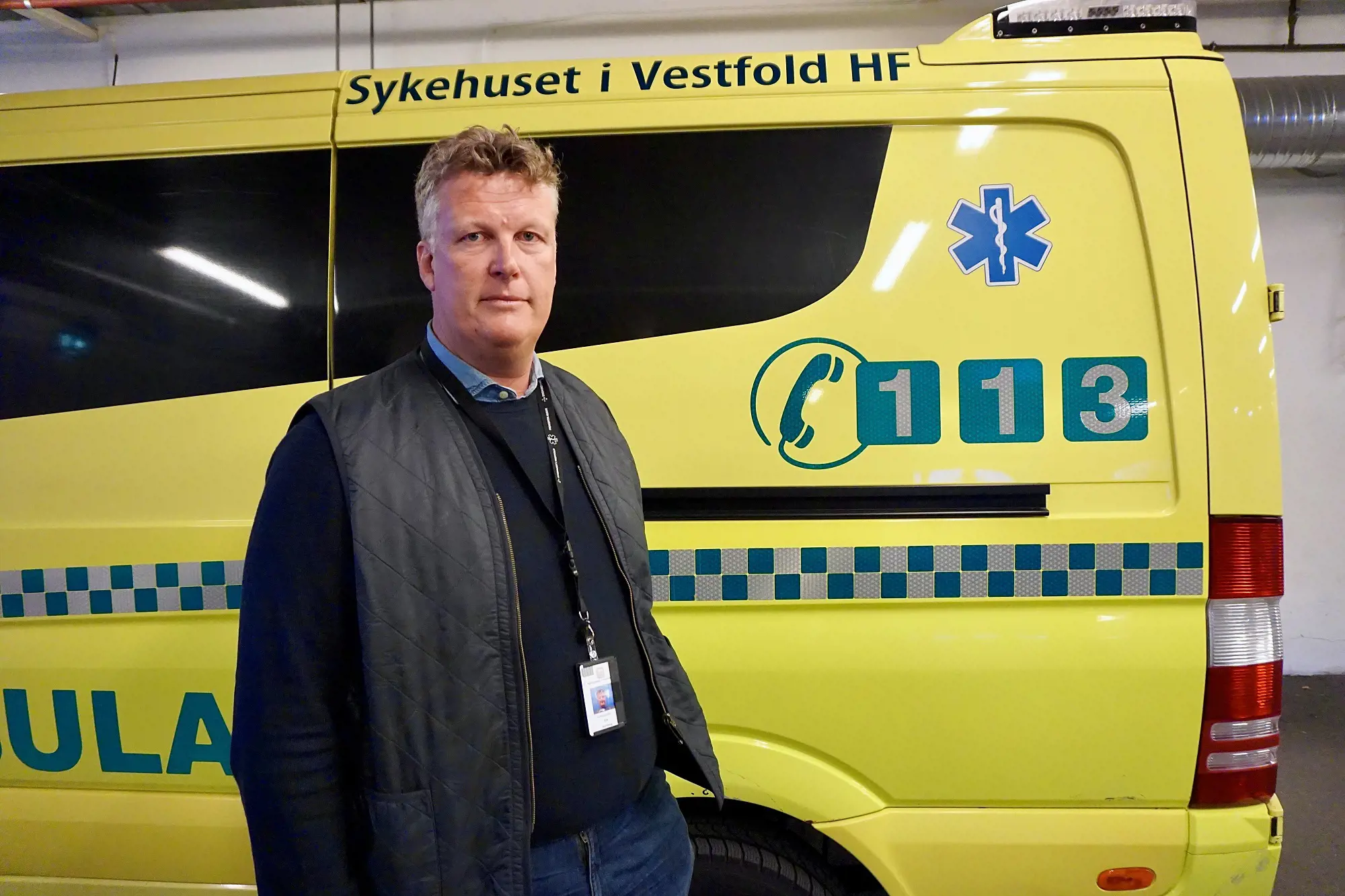 Klinikk- og samhandlingssjef Erik Nordberg
