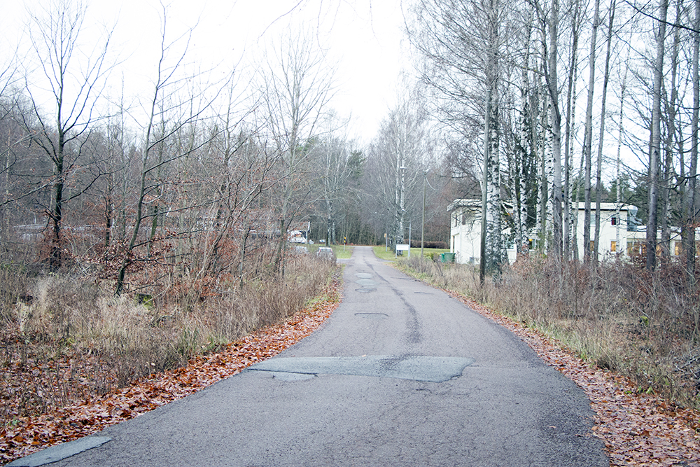 Veien opp til bygget