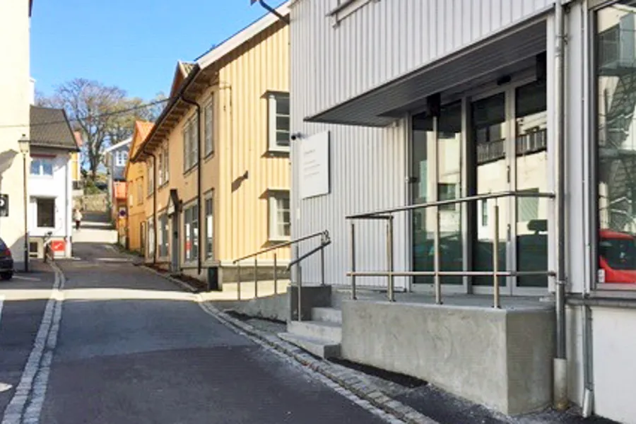 Inngang til LAR poliklinikk