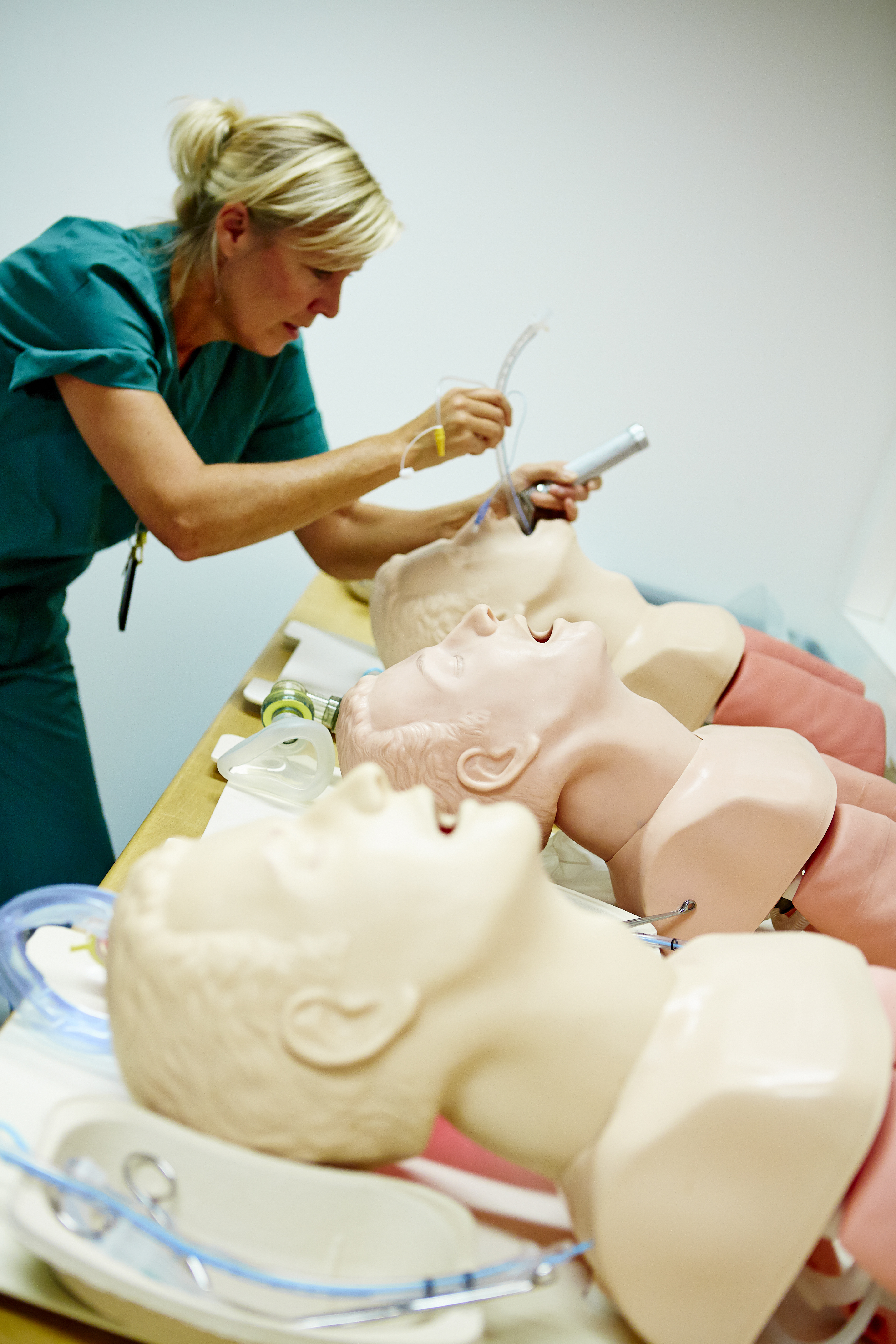 Øvelsesmodell for luftveishåndtering