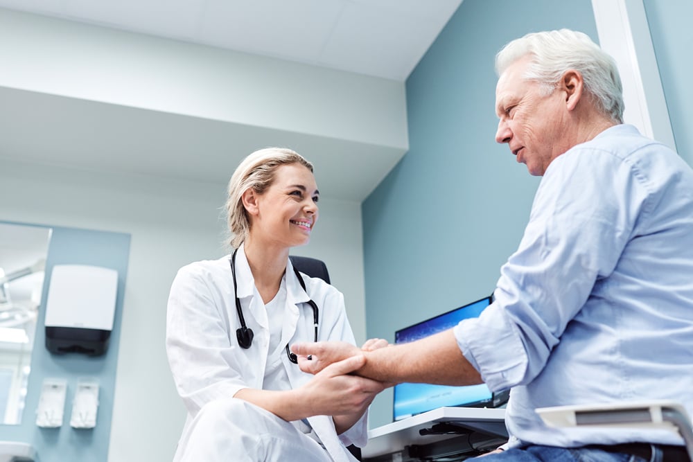 En lege og en pasient
